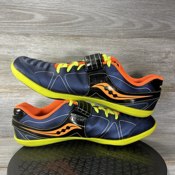 Saucony Men’s Unleash SD Discus Hammer Shot Put Track & Field Shoes Size 15 - Picture 8 of 9